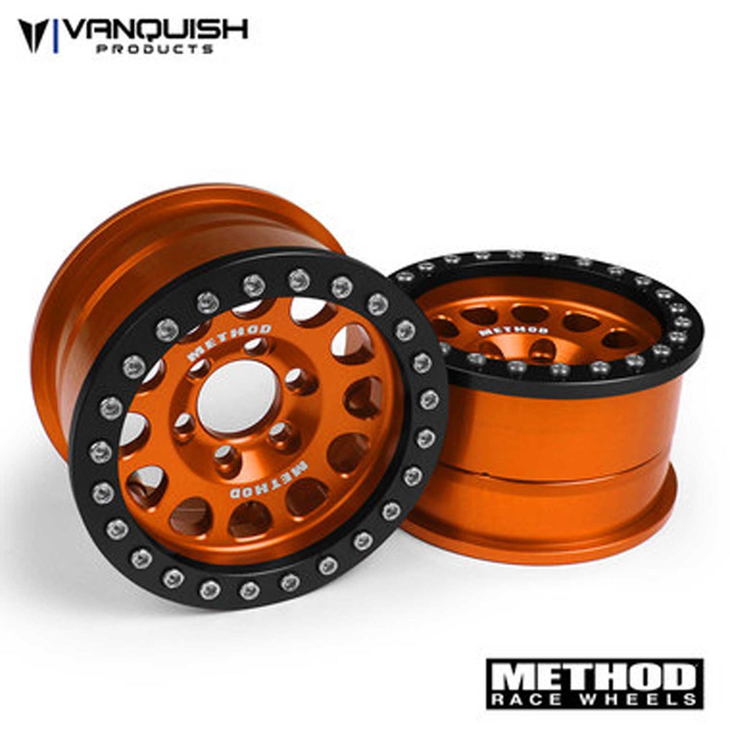 Method 1.9 Race Wheel 105 Orange and Black Anodized (VPS07919)