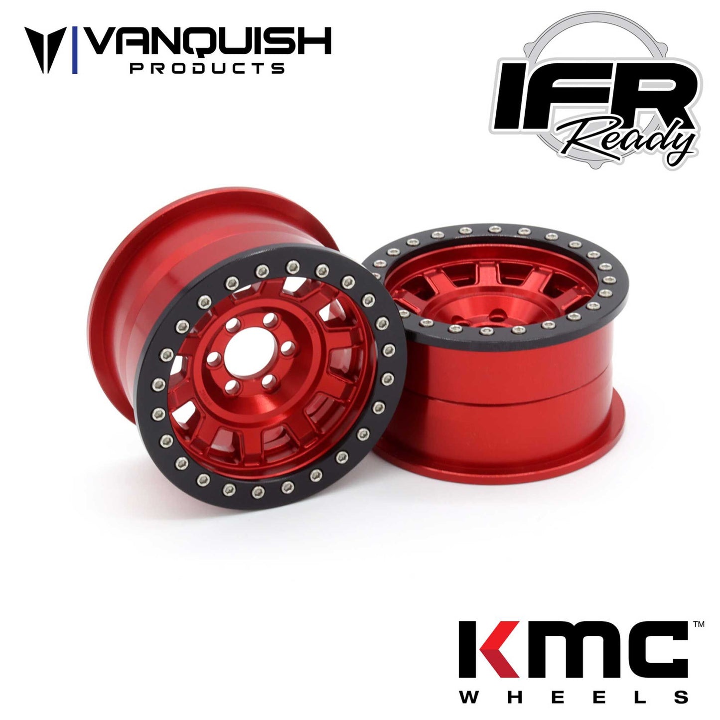 KMC 2.2 KM236 Tank Red Anodized (VPS08704)