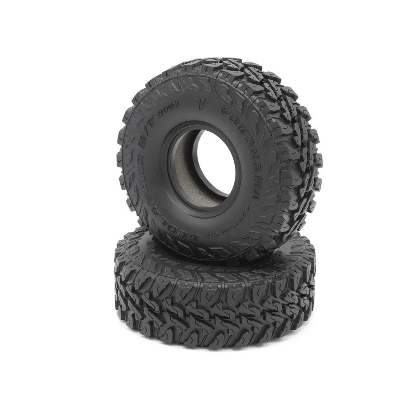 Yokohama Geolandar M/T 1.9 Tires (2) Red Compound - 4.75 inches (VPS10105)