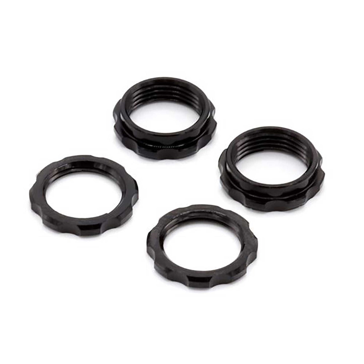 S8E Machined Spring Collars Black for Incision S8E Shocks (VPSIRC00517)
