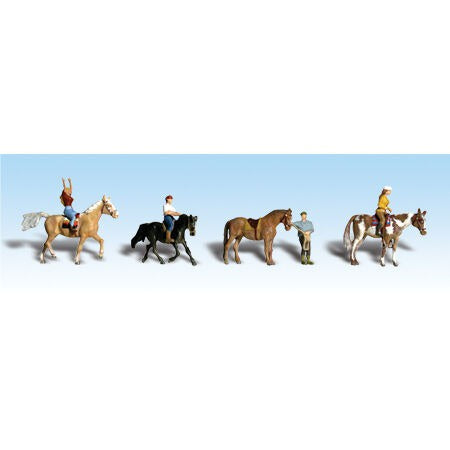 HO Horseback Riders (WOOA1889)