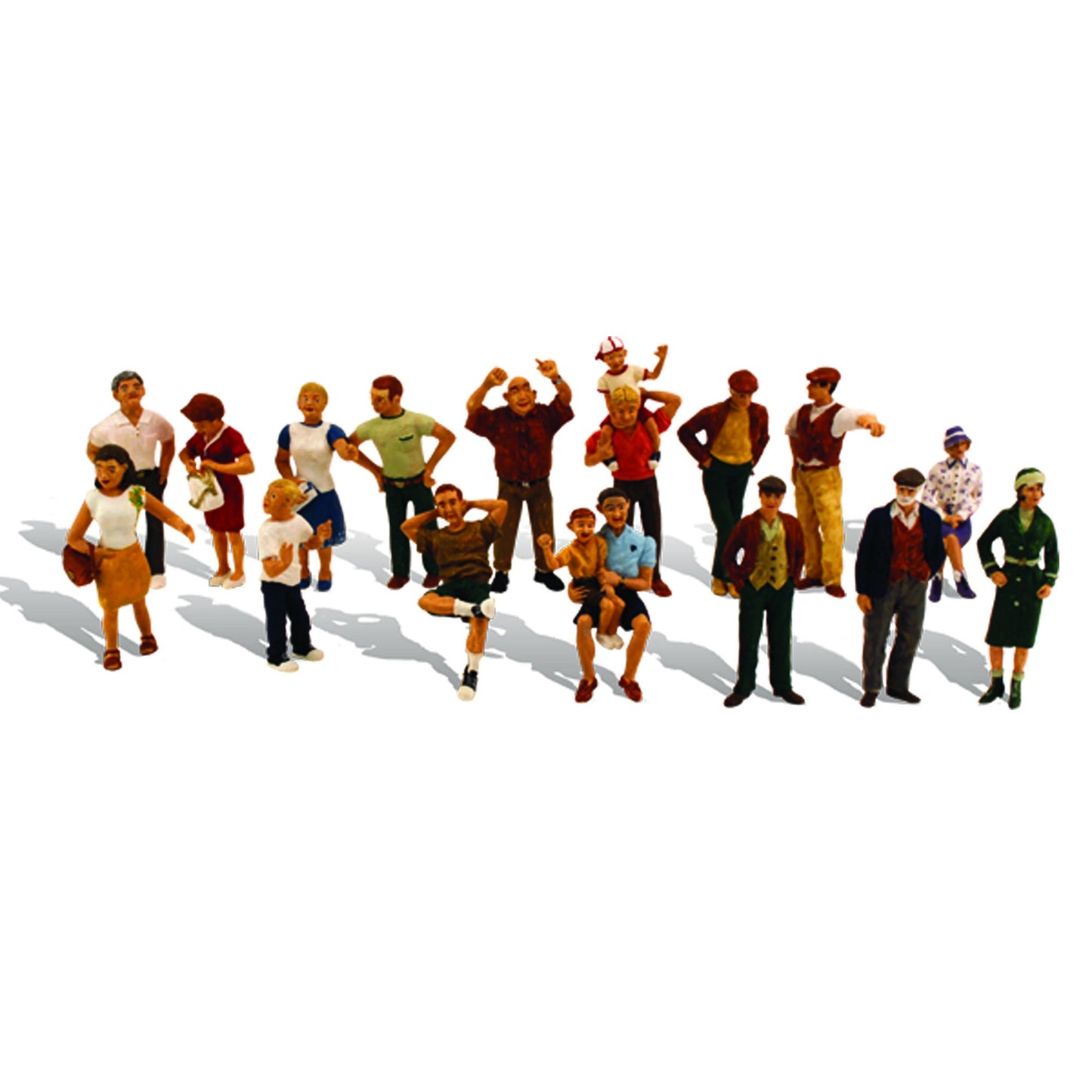 HO Scale People Set of 16 (WOOA1958)