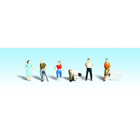 N Ordinary People Figures for N Scale Layouts (WOOA2124)
