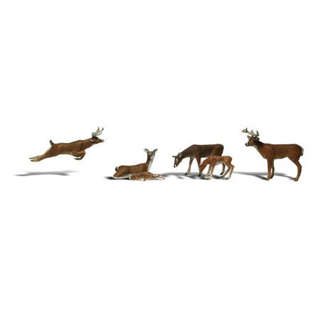 O Deer White-Tailed Deer Figure Set (WOOA2738)