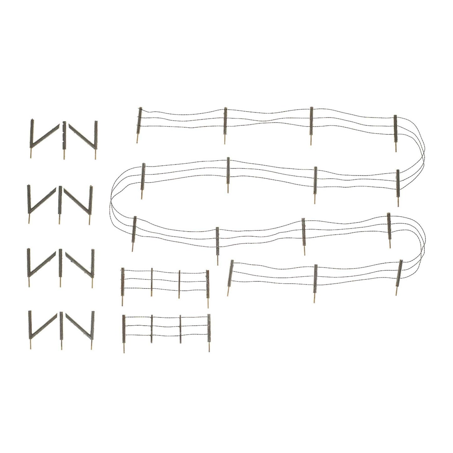 N Barbed Wire Fence (WOOA2990)