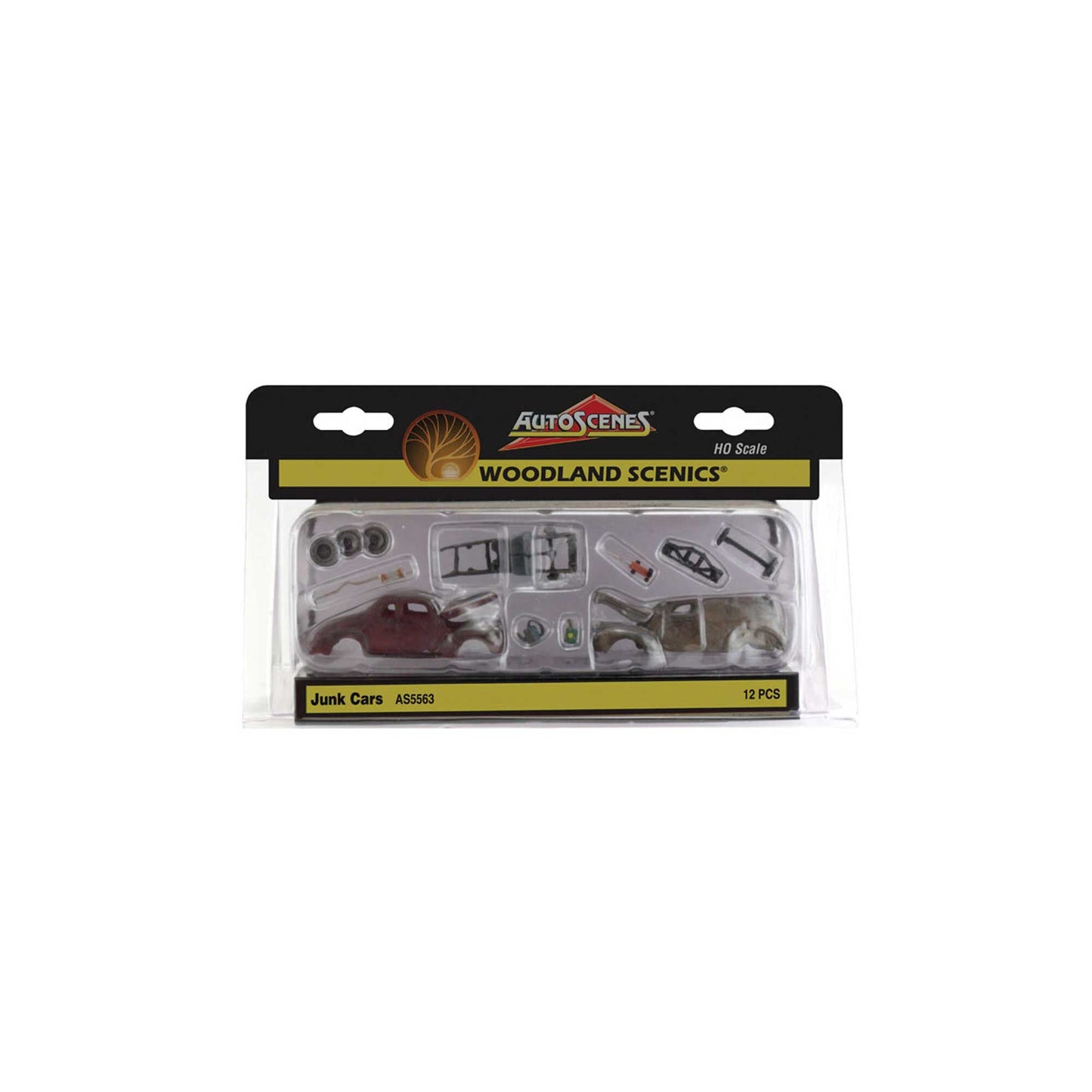 HO Junk Cars Set with Coupe and Panel Wagon Bodies (WOOAS5563)