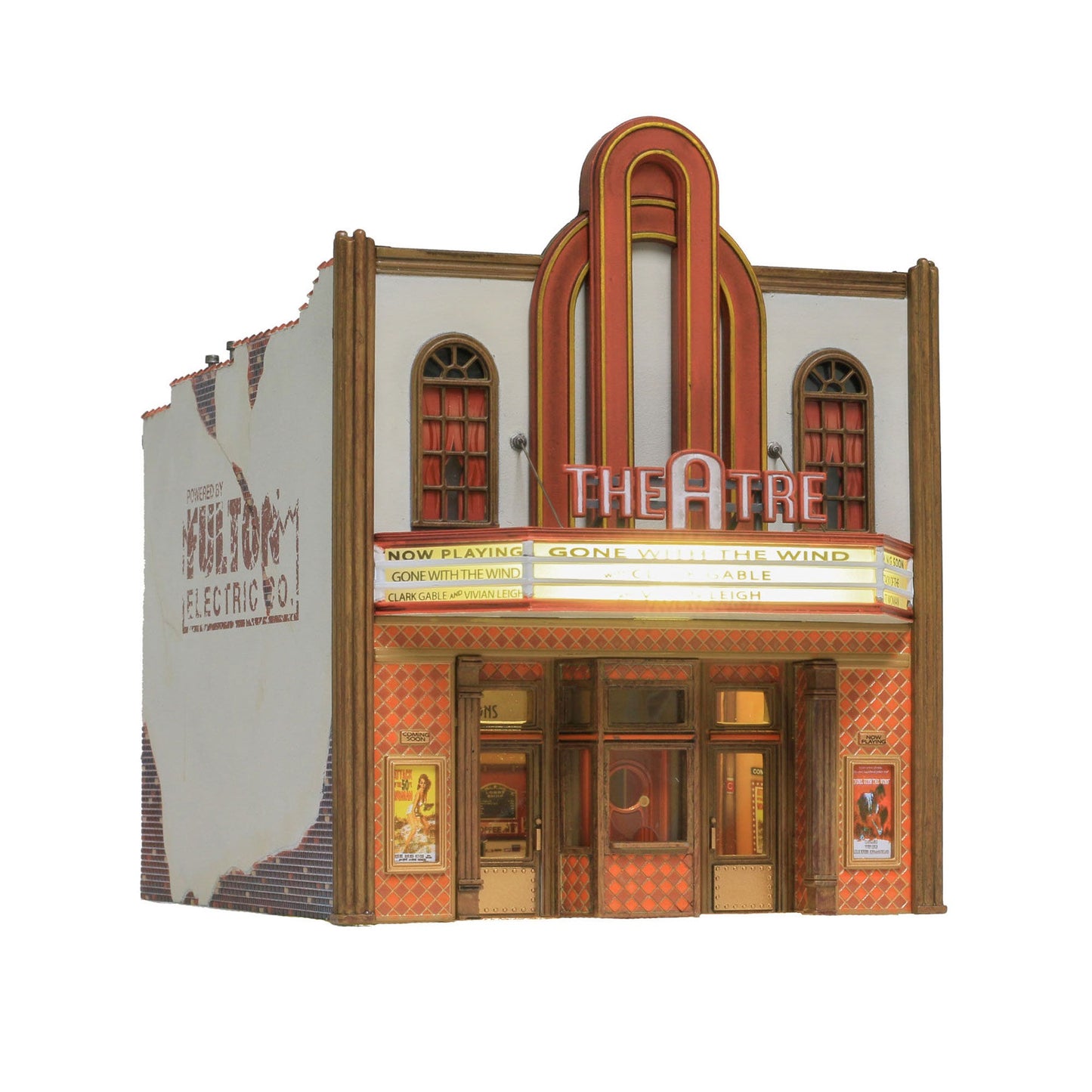 HO Built-Up Theater (WOOBR5054)