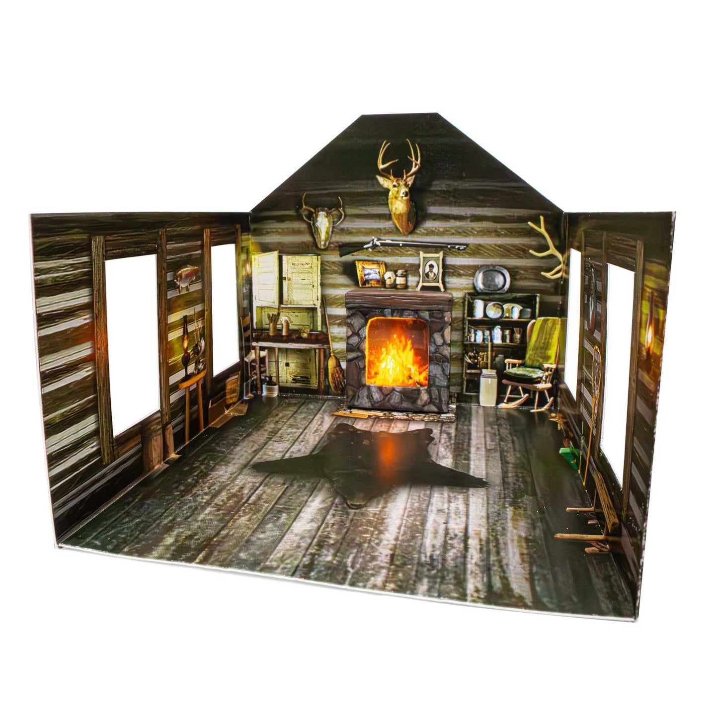 HO-Scale Cozy Cabin (WOOBR5071)