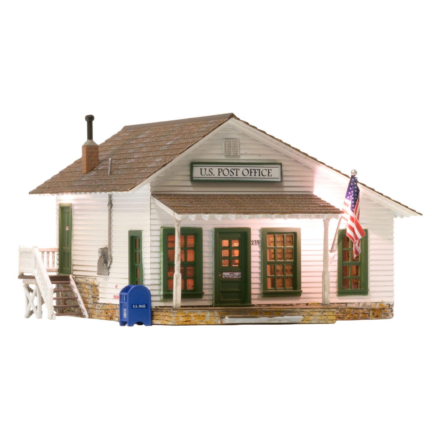 Built-Up Letters Parcels & Post (WOOBR5864)