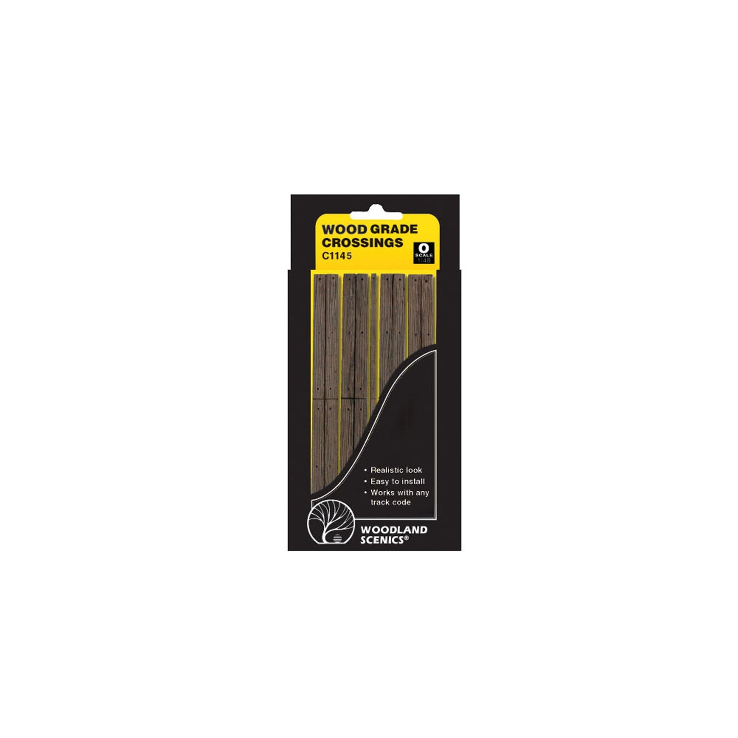 O Grade Crossing Wood Plank (WOOC1145)