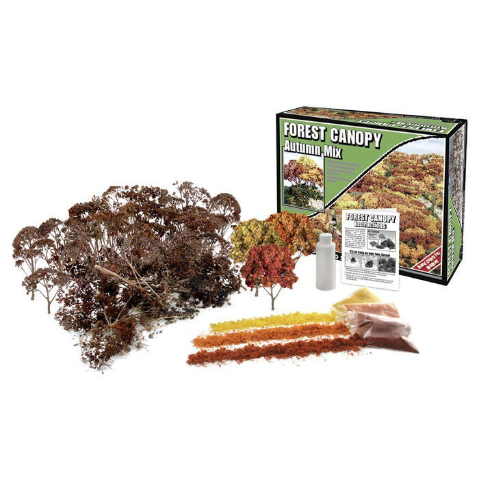 Forest Canopy Autumn Mix Foliage Material (WOOF1663)