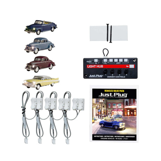 HO Scale Value Pack - Cruising Vehicles (WOOJP5907)