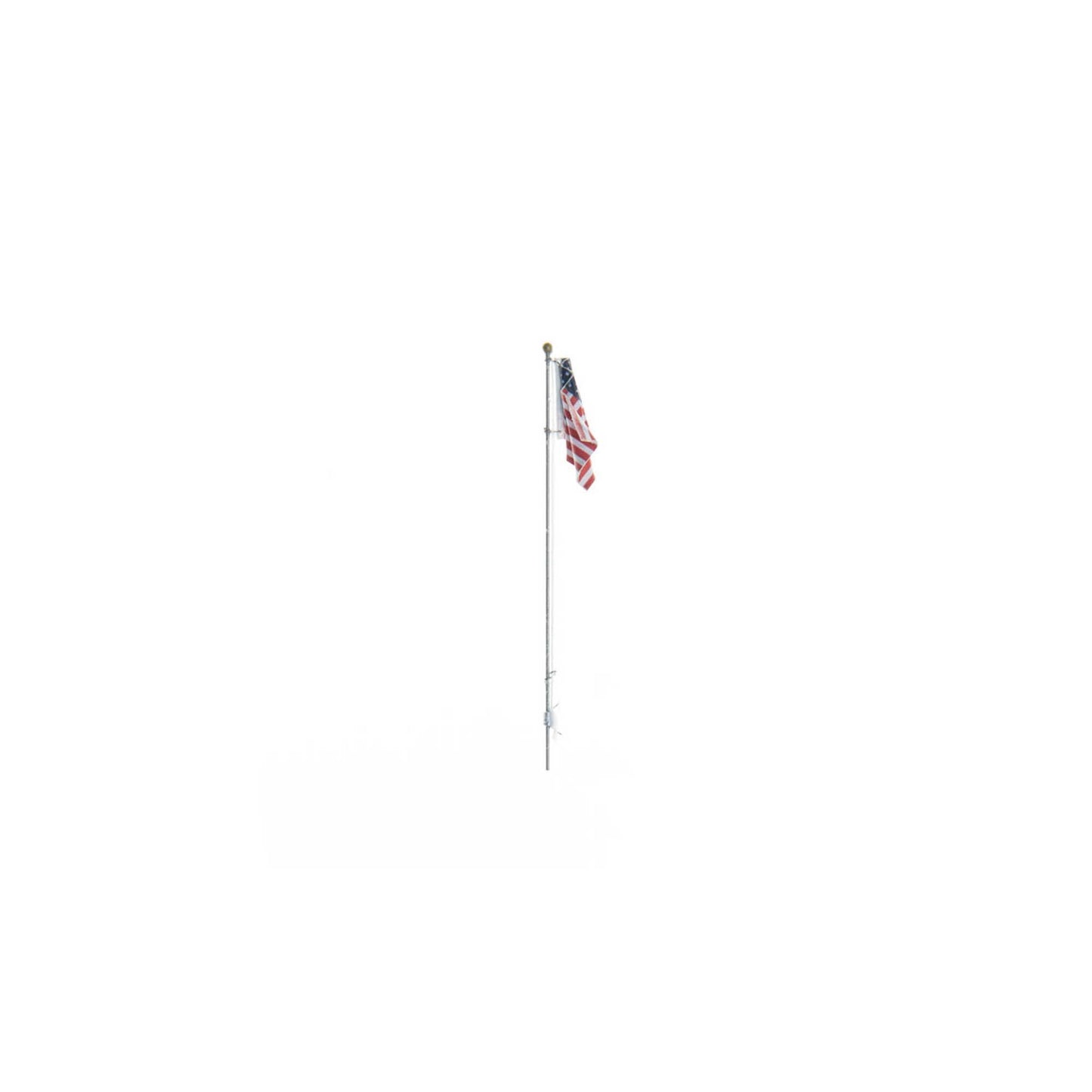 Small US Flag Pole (WOOJP5950)