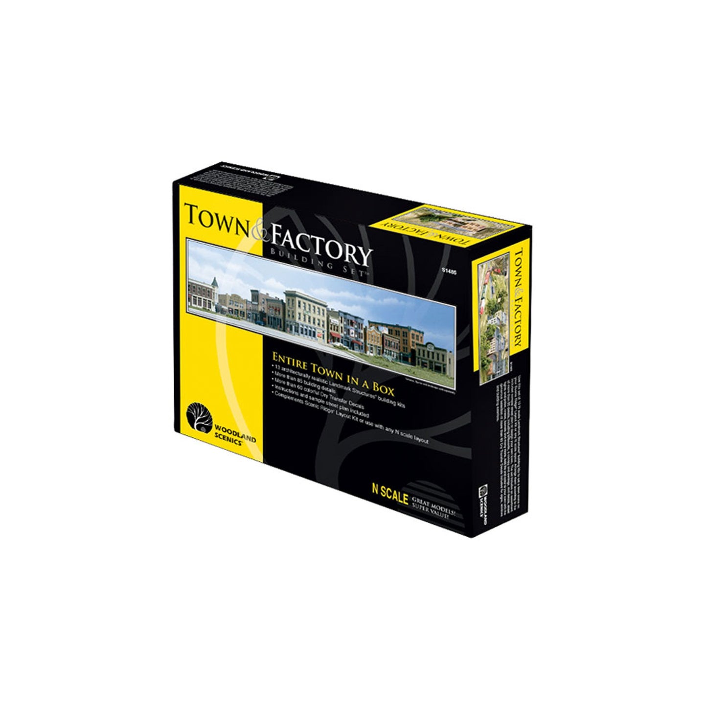 N KIT Town and Factory Building Set (WOOS1485)