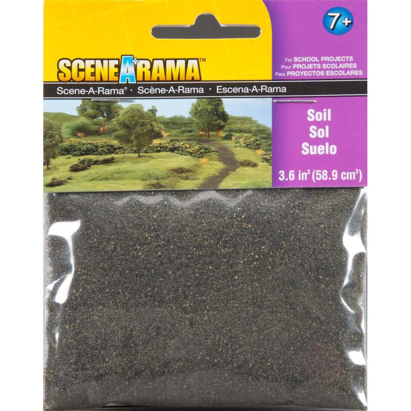 Scene-A-Rama Scenery Bags Soil 2oz (WOOSP4182)