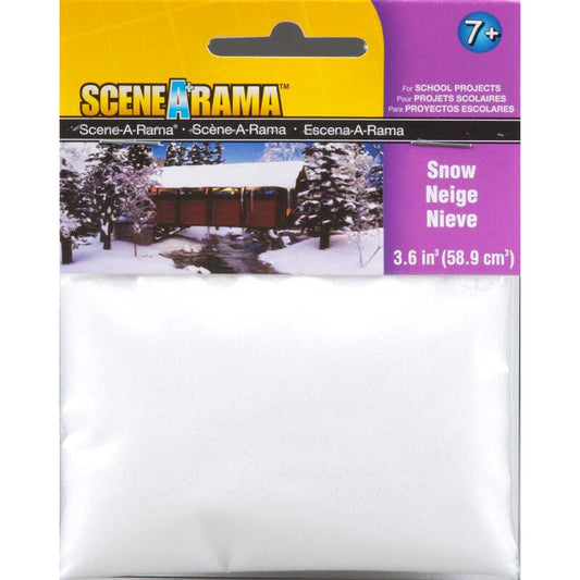 Scene-A-Rama Scenery Bags Snow 2oz (WOOSP4187)