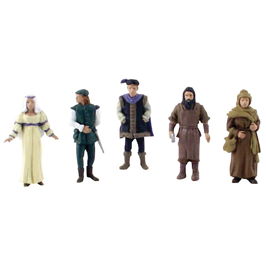 Scene-A-Rama Scene Setters Castle Dwellers Figures (WOOSP4442)