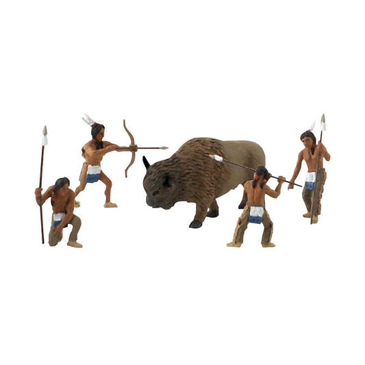 Scene-A-Rama Scene Setters Native American Hunters (WOOSP4444)