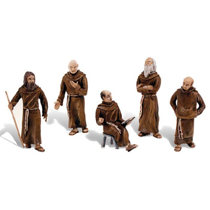 Scene-A-Rama Scene Setters Friars Monks (WOOSP4453)
