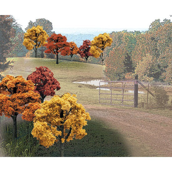 Value Trees Fall Mix 2-3" (23 Pieces) (WOOTR1576)