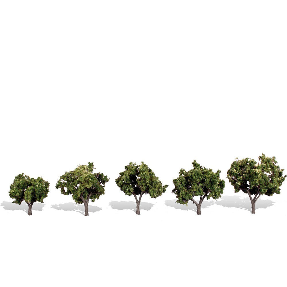 Classics Tree Sun Kissed Set with 5 Trees 1.25-2 inches (WOOTR3502)