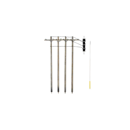 O Wired Poles Single Crossbar (WOOUS2280)