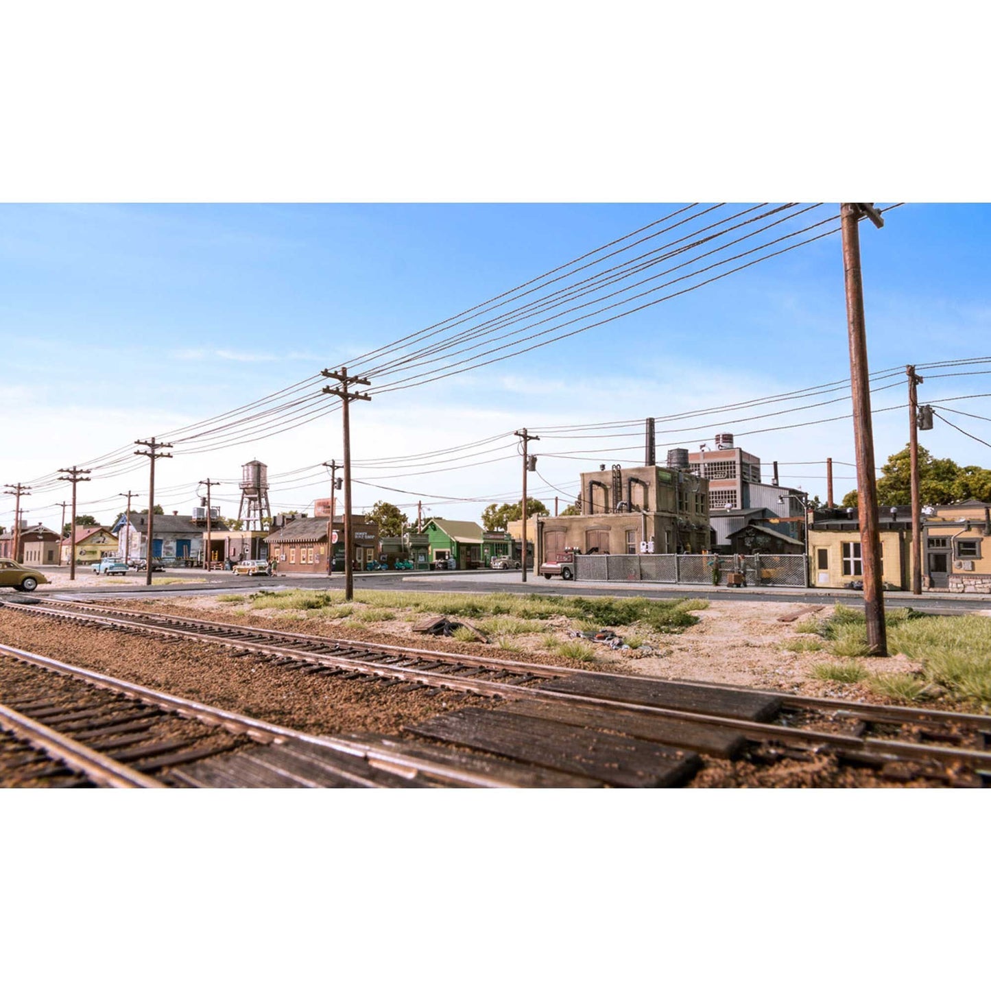 O Wired Poles Double Crossbar (WOOUS2281)
