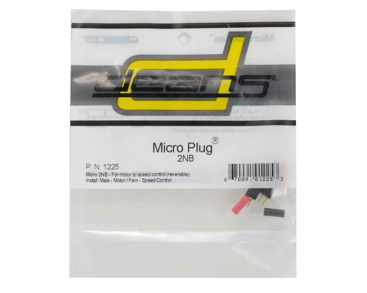 Micro 2NB Black Non Polarized Connector (WSD1225)