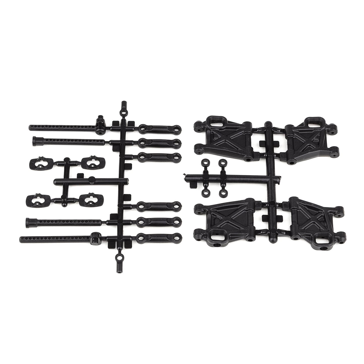 Suspension Arms, Rod Ends, and Body Posts for Reflex 14R (ASC21574)
