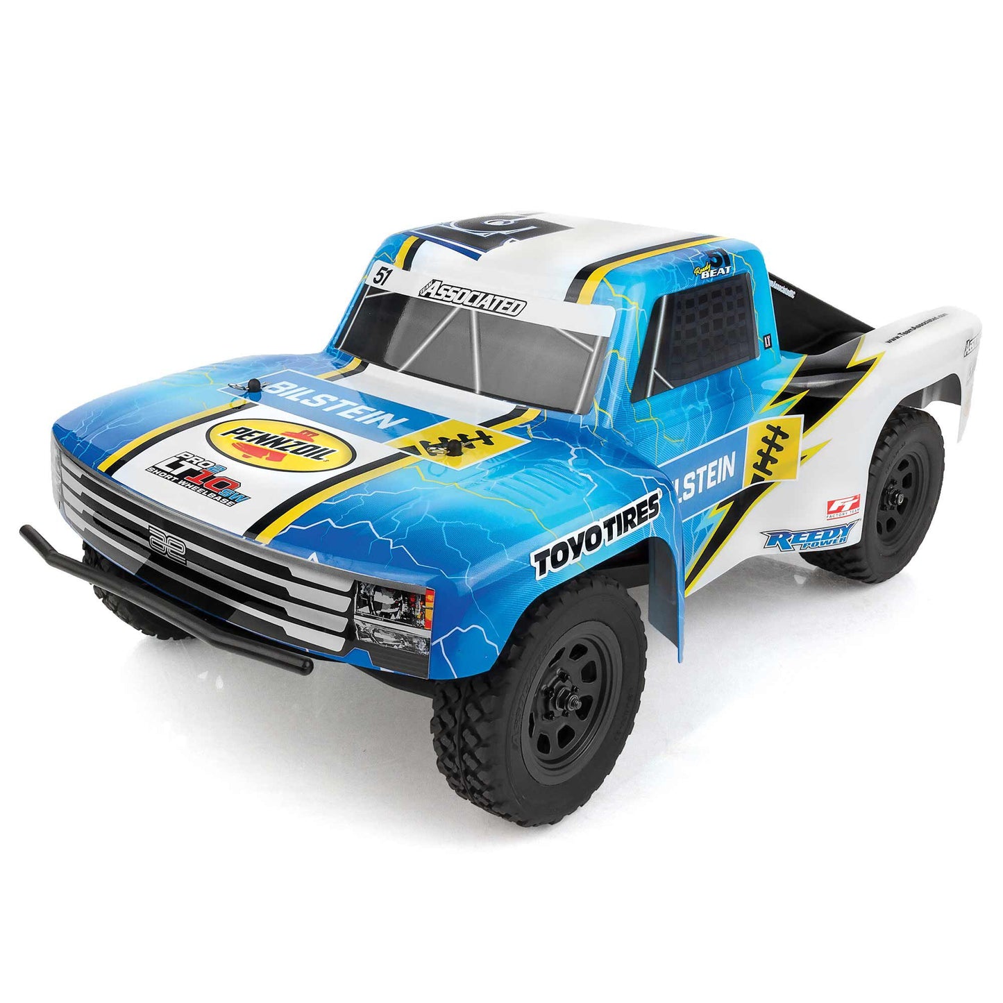 1/10 Pro2 LT10SW Ryan Beat 2WD Short Course Truck Ready to Run (ASC70031C)