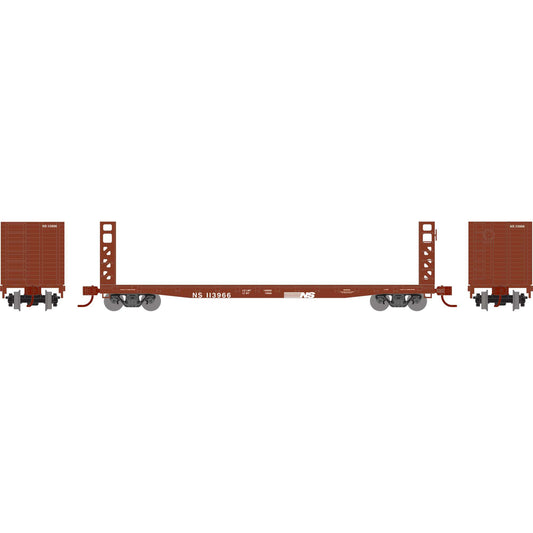 N ATH 53' GSC Bulkhead Flat Car NS #113966 (ATH-1588)