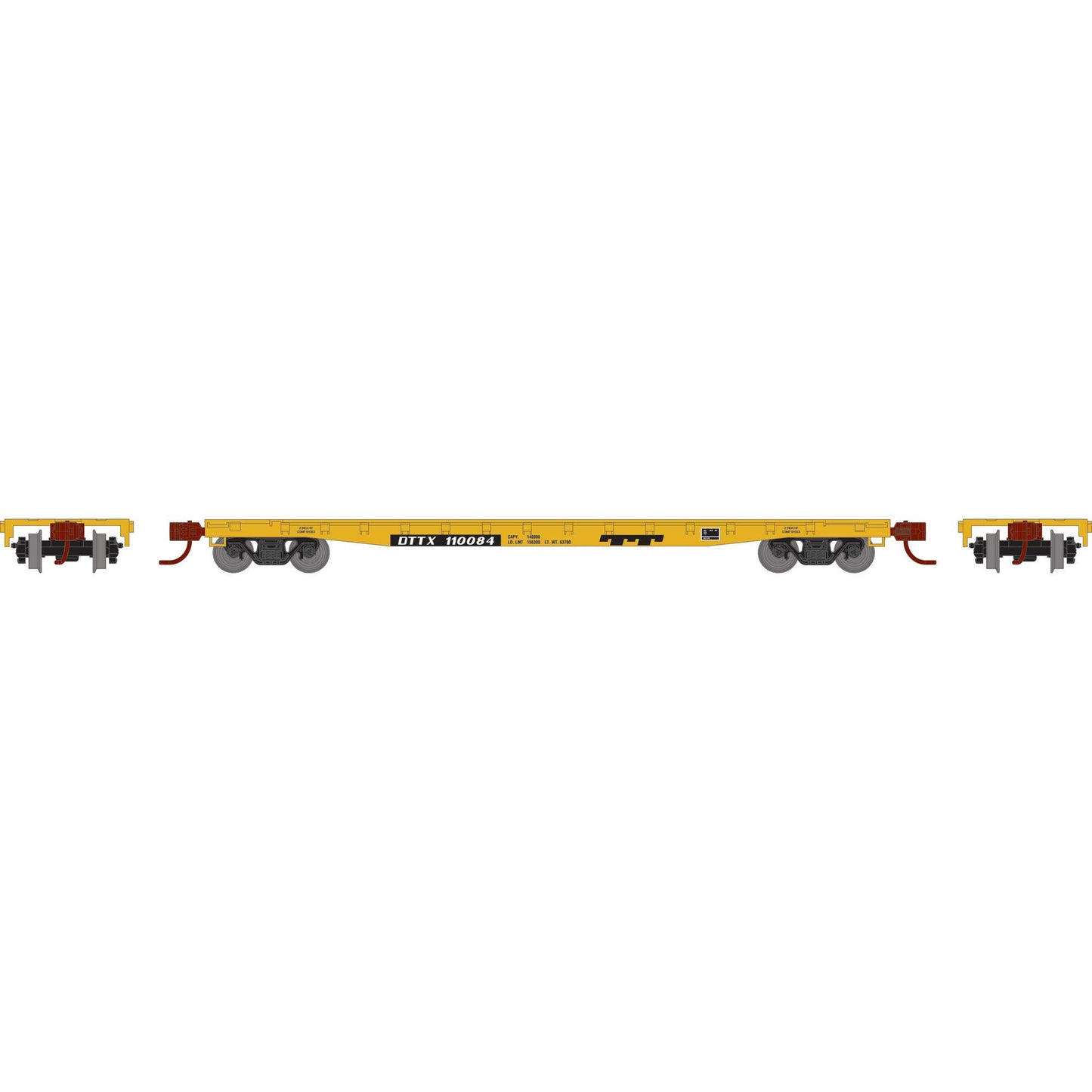 N ATH 53' GSC Flat Car DTTX #110084 (ATH-1598)