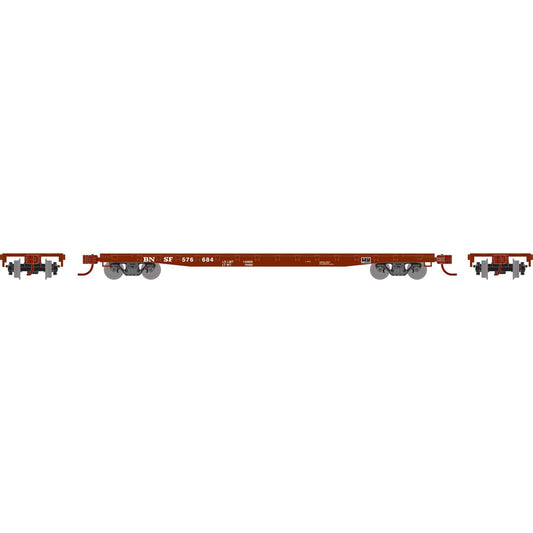 N ATH 53' GSC Flat Car BNSF #576684 (ATH-1600)