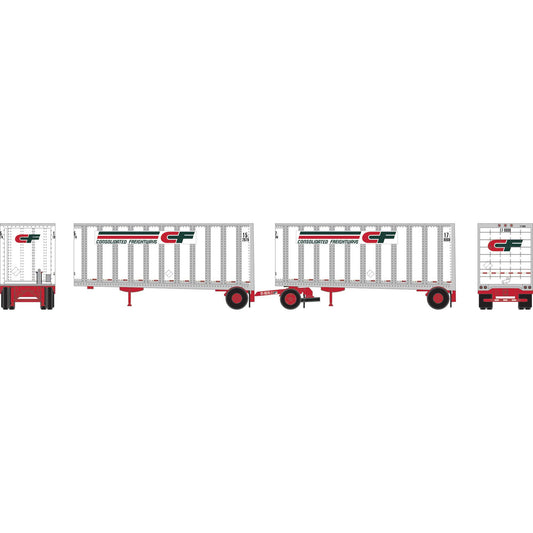 N ATH 28' Wedge Trailers with Dolly (ATH-1605)