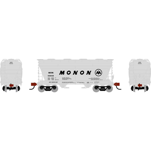 HO ACF 2970 Covered Hopper MON #52032 (ATH-1686)