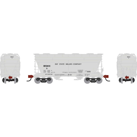 HO ACF 2970 Covered Hopper BSMX #9 (ATH-1693)