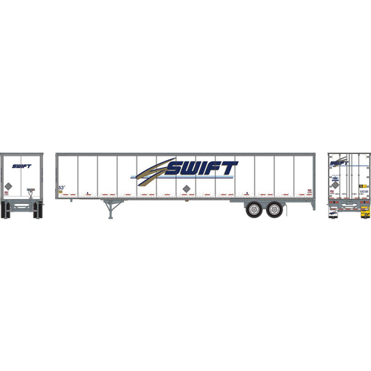 HO 53' Wabash Duraplate Trailer Swift 530180 (ATH-2074)