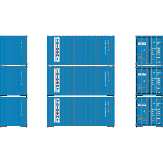HO ATH 20' Corrugated Containers (3 Pack) (ATH-2229)