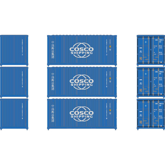 N ATH 20ft Corrugated Containers (Set of 3) (ATH-2233)