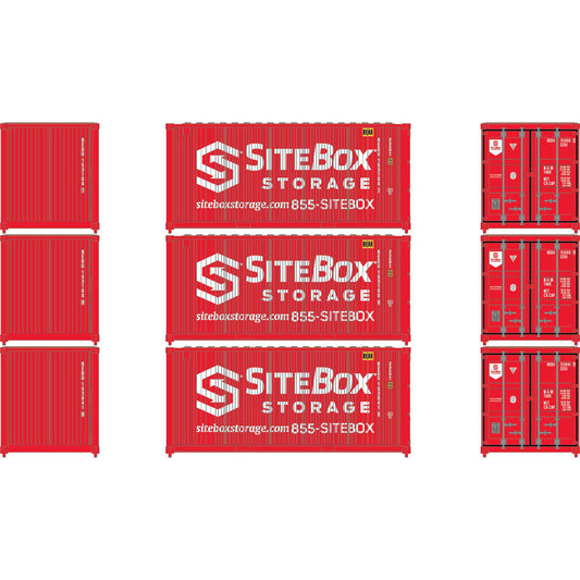 N ATH 20' Corrugated Containers (Set of 3) (ATH-2234)