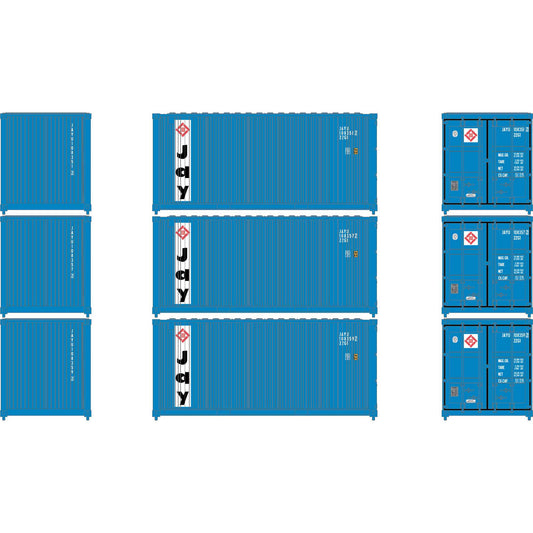 N ATH 20' Corrugated Containers (Set of 3) (ATH-2236)