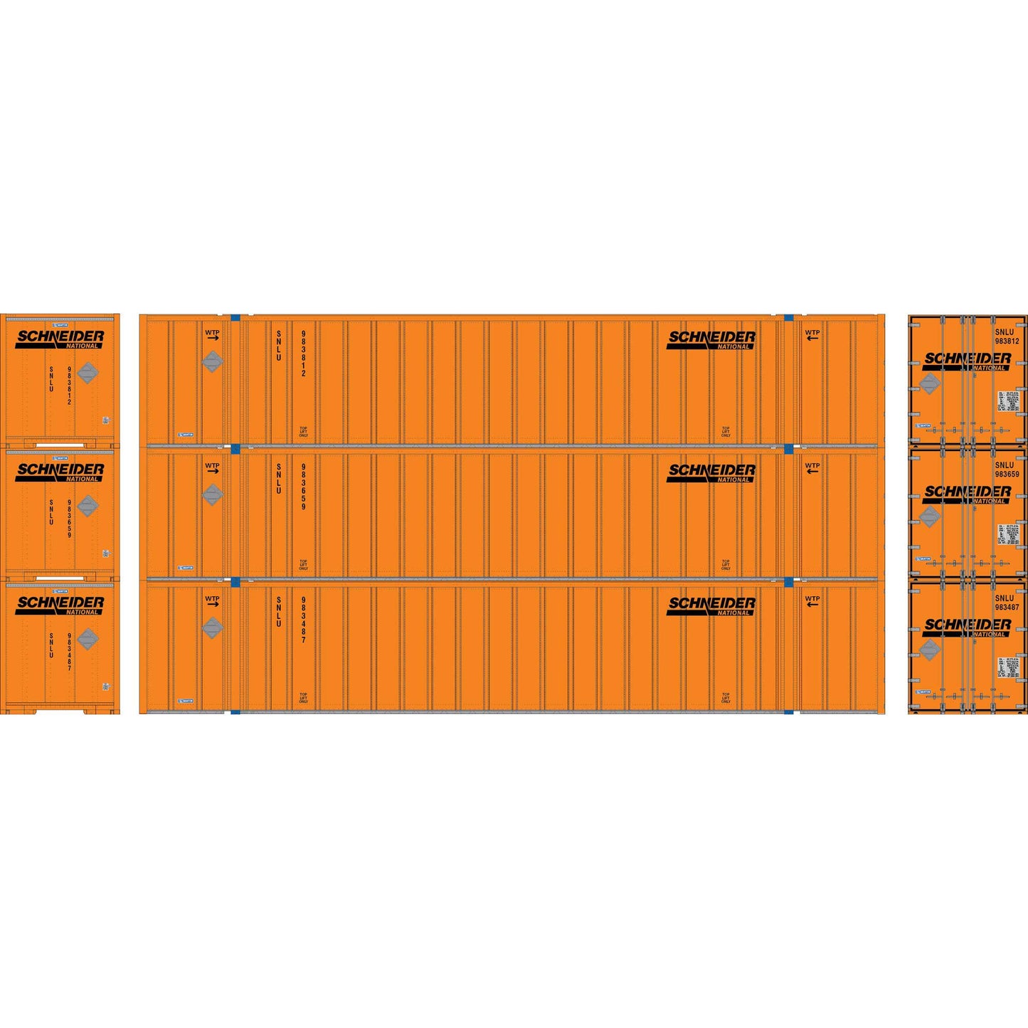 HO 53' Stoughton Container (ATH-2320)