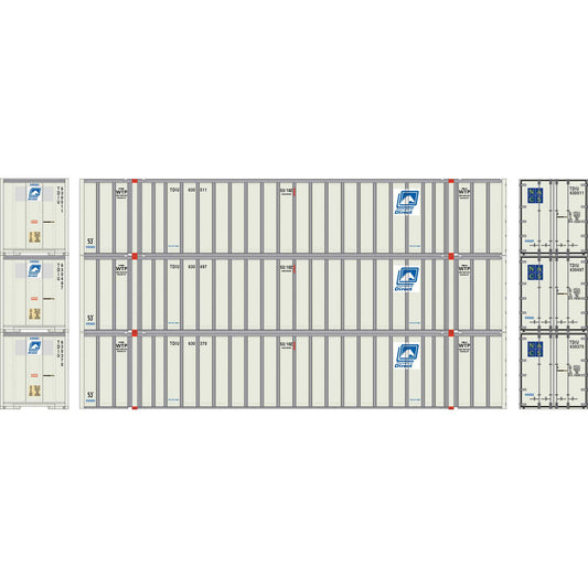 HO 53' Stoughton Container for Model Trains (ATH-2324)