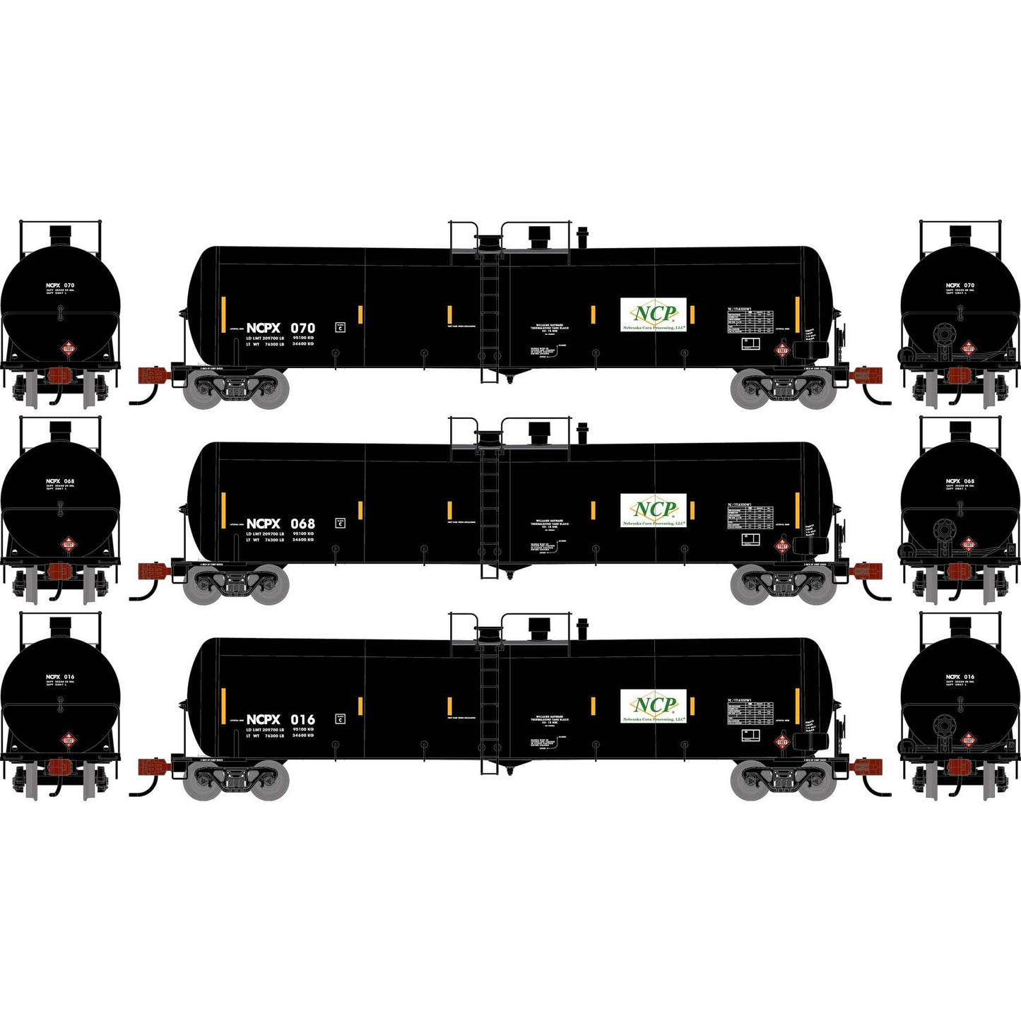 N ATH 30K Ethanol Tank Car (ATH-2425)