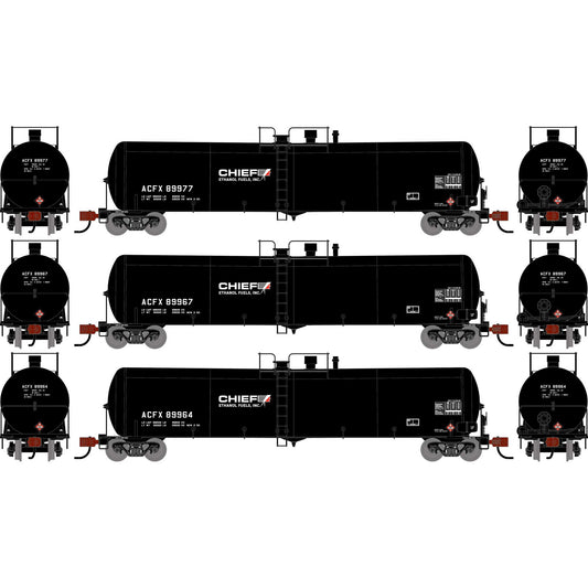 N ATH 30K Ethanol Tank Car ACFX #89964/89967/89977 (ATH-2429)