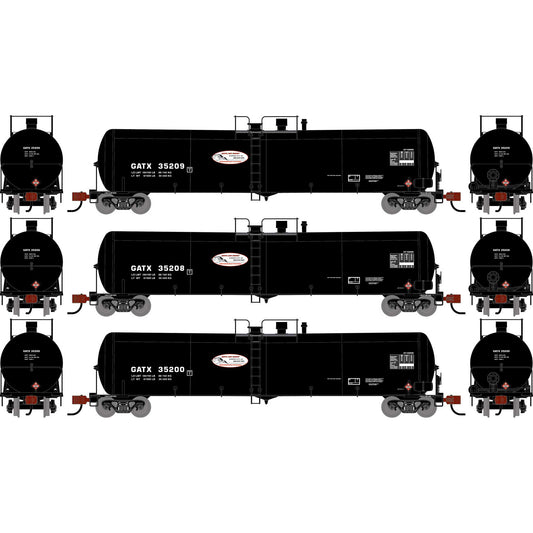 N ATH 30K Ethanol Tank Car GATX #35200/35208/35209 (ATH-2432)