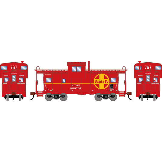 HO ATH Wide-Vision Caboose ATSF #999767 (ATH-2433)