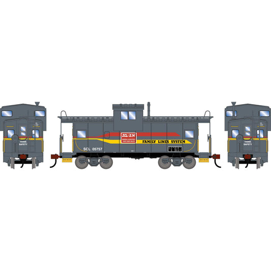 HO ATH Wide-Vision Caboose SCL Family Lines #05757 (ATH-2444)