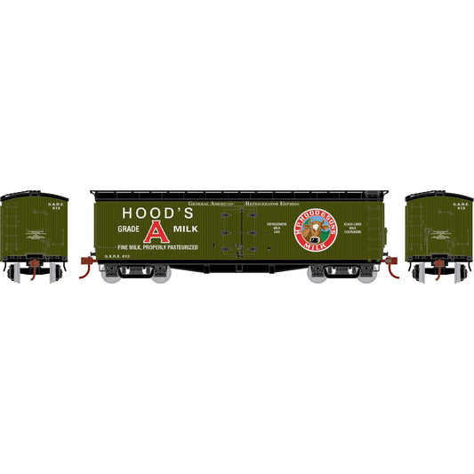 N ATH 40' Pfaudler Wood Milk Car, GARE 'Hood's' #813 (ATH-2467)