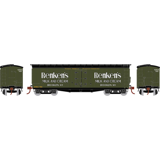 N ATH 40' Pfaudler Wood Milk Car (ATH-2474)